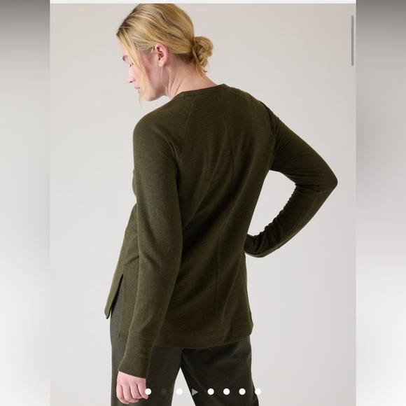 NWT Athleta Coaster Luxe Recovery Sweatshirt - Picture 2 of 5